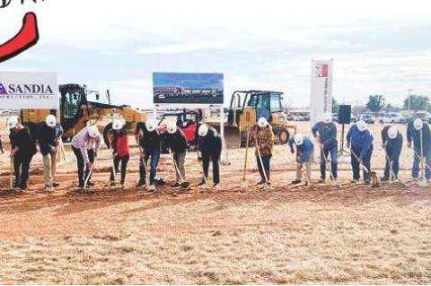 Ground breaking