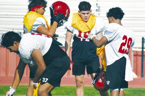 BHS Football, Volleyball scrimmages, Meet The Cubs fun