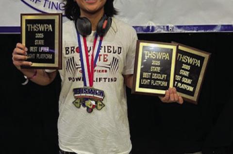 Brownfield’s Gurrea captures a state title at THSWPA Championships