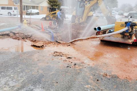 Water main break leads to boil water notice