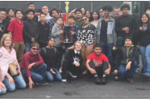 BMS Band Shines at Abernathy Festival