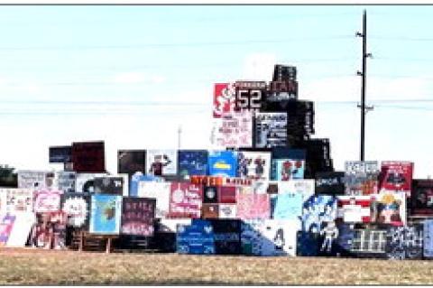  BROWNFIELD HOMECOMING BONFIRE