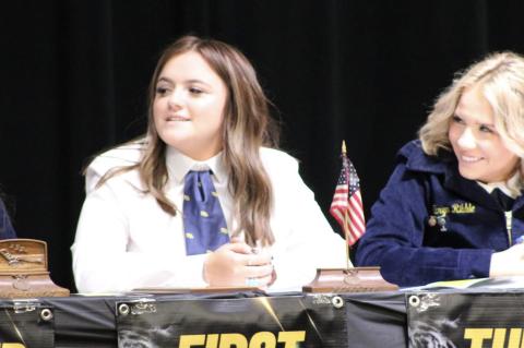 Brownfield FFA Banquet and Award Ceremony