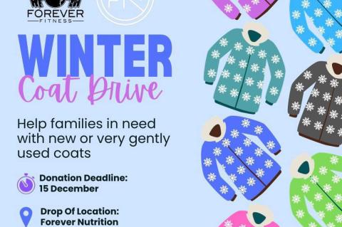 Forever Fitness and Nutrition Coat Drive