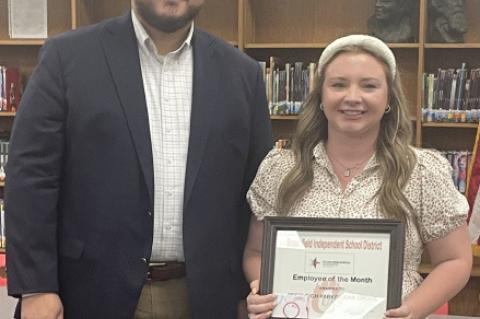 Clanton Helps Bring Books to Meadow Community