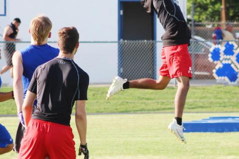 CUBS football compete at Tahoka