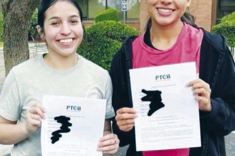 Pharmacy Tech Certificate recipients