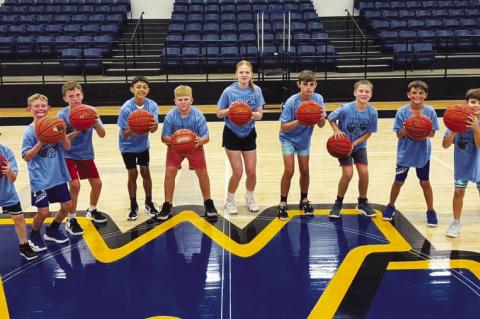 Conducting Basketball Camp