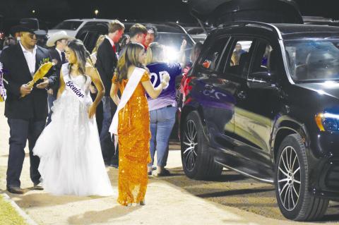 A ride fit for Homecoming royalty