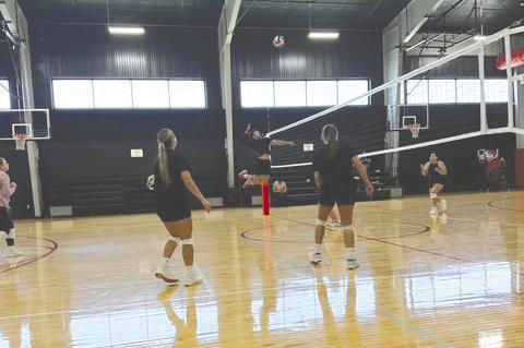 The Brownfield volleyball program hosted a Co-Ed Tournament