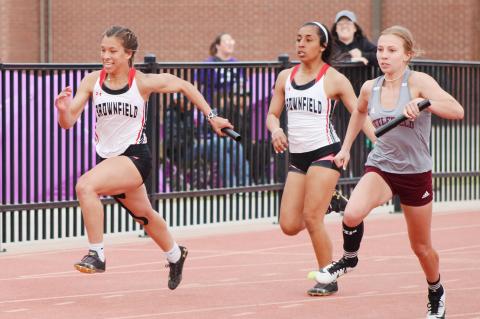 Brownfield track and field find success at district meet