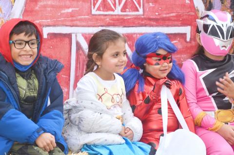 Trick or Treat Around the Square FUN!
