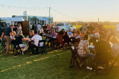 JFerg Roofing held a “Hail No Happy Hour” Friday night at Whitehouse Parker