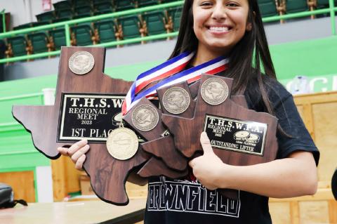 Aubree Valenzuela- 1st in 181 Class