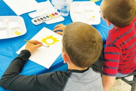 Learning how to paint pictures