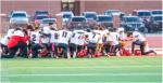 The Cubs kneel in prayer before a District 2-3A Division I game against Denver City at Mustang Stadium on Friday in Denver City. (COURTESY PHOTO|BROWNFIELD ISD)